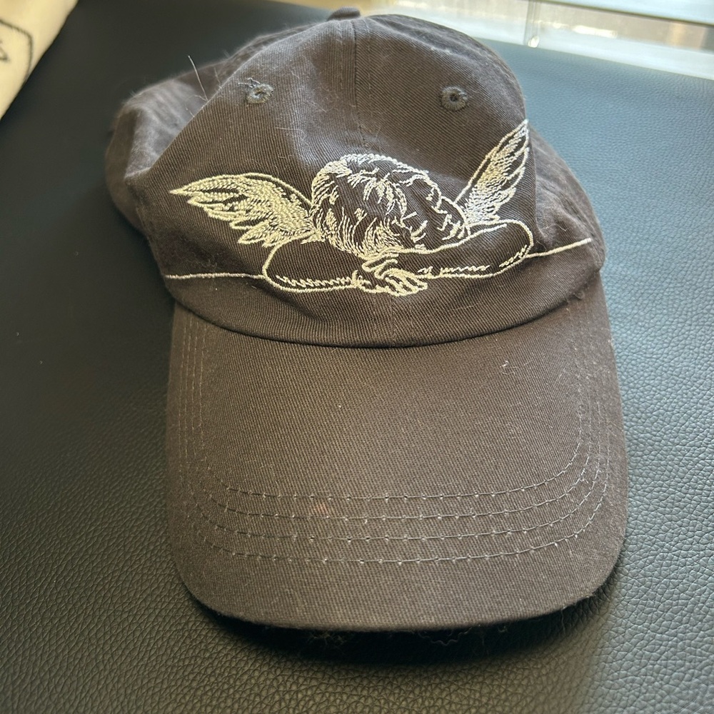 Boys Lie Black Angel Embroidered Hat